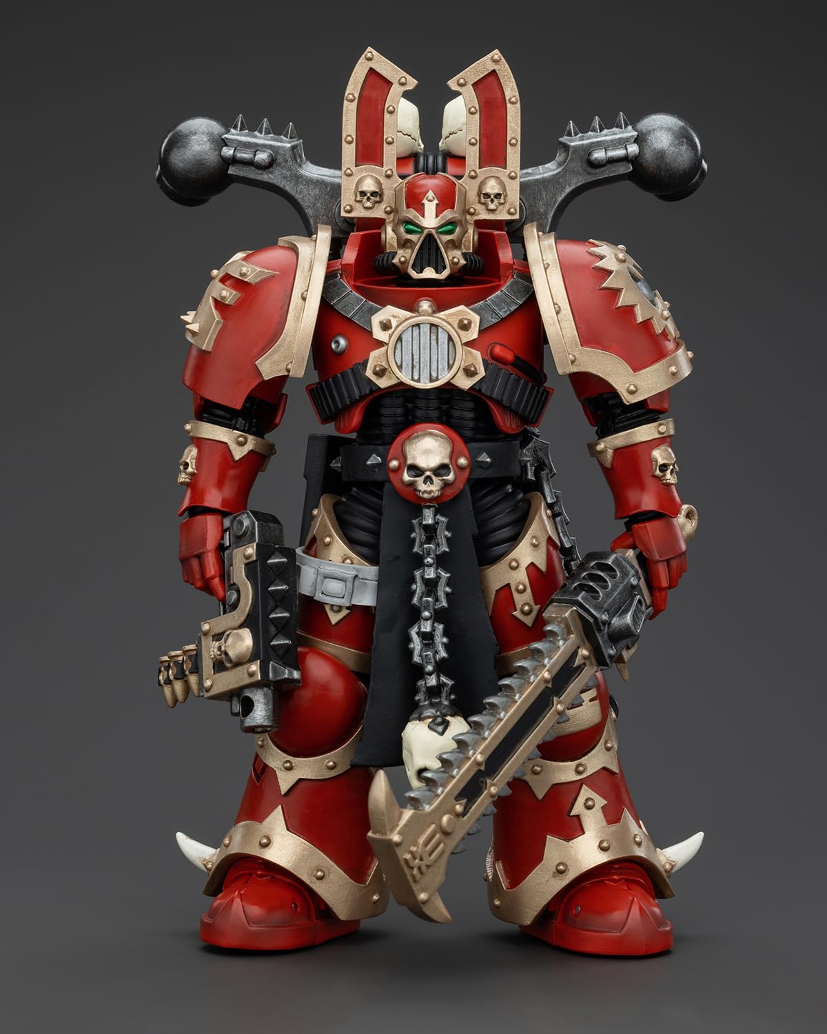 Pipigirl Joytoy Gw 40K Genuine License 1:18 Action Figure, World Eaters Khorne 6, 4.96 Inch Collectible Action Figures Sets