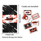 Graduation Cap Party Class of 2025 Miniatures Candy Bar Wrapper, Mini Candy Chocolate Bar Stickers, Labels, Candy Not Included,