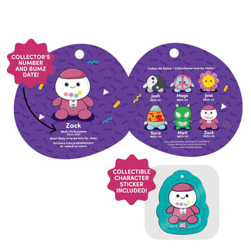 Bumbumz 12-Inch Plush - Timothy Toast With Rainbow Jam - Collectible Stuffed Toy - Breakfastbumz Series