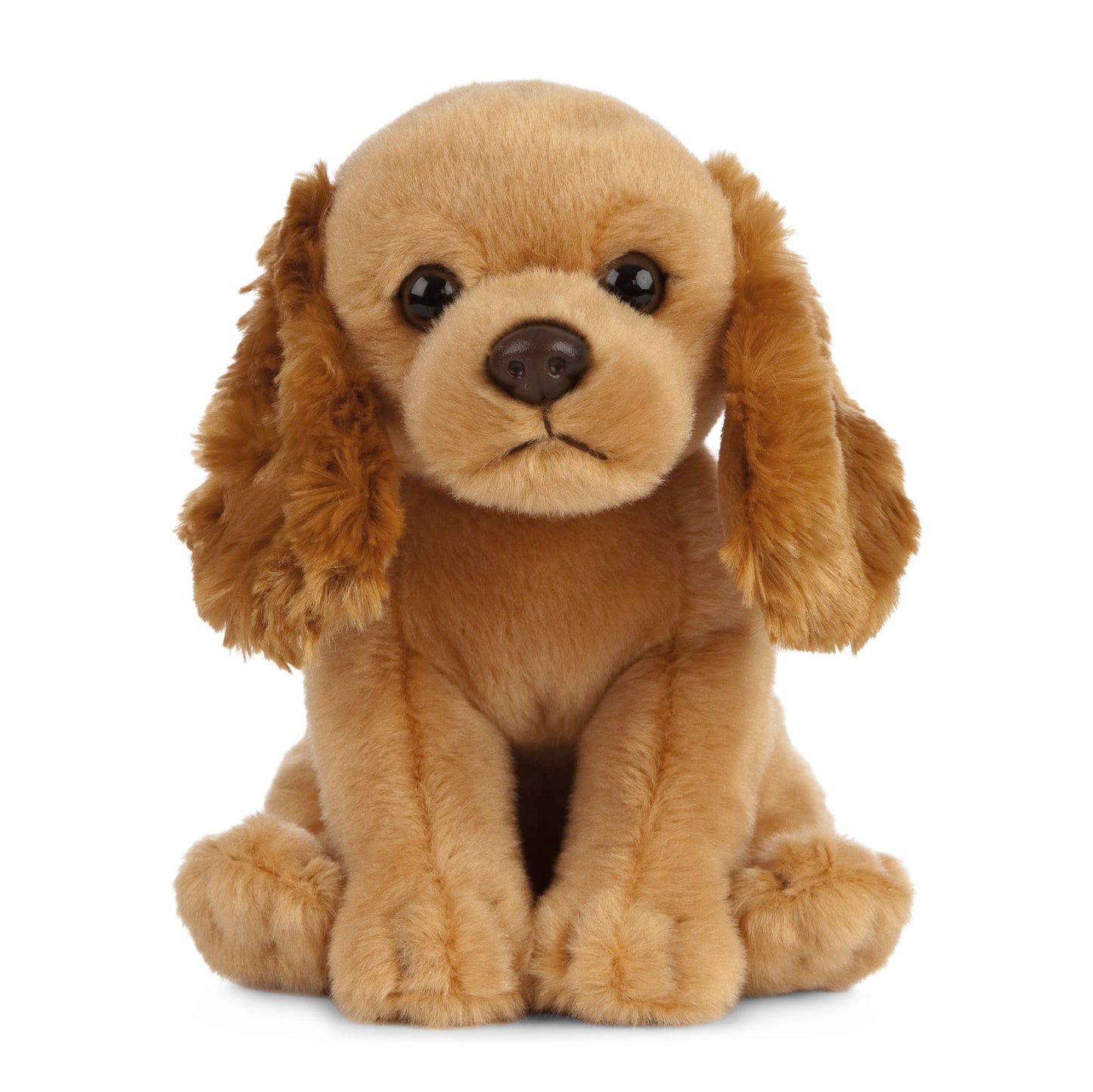 Living Nature Cocker Spaniel Puppy Stuffed Animal | Fluffy Dog Animal | Soft Toy Gift For Kids | 6 Inches