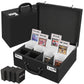 Aobople Graded Card Storage Box,Holds 136+ Psa/Gma Slab Or 632+ Toploaders,4 Row Psa Slab Case For Graded Cards Fits 3''X4'' 35P