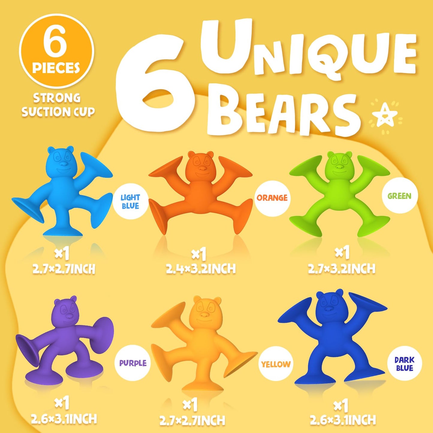 Baby Bath Toys Suction Cup Toys For Kids No Hole Bath Toys For Kids Ages 1-3 Toddler Bath Toys Connect Build Createtravel Toys S