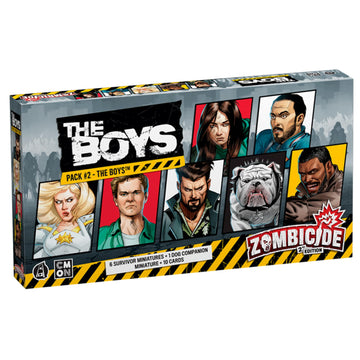 Zombicide The Boys Character Pack #2 - Diverse Heroes & Unique Companions! Cooperative Strategy Board Game For Ages 14+, 1-6 Pla