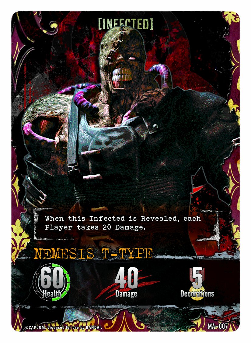 Resident Evil Resident Evil Deck Building Game