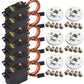 Diymore [ Full Brass Gear 6 Pack Mg996R Gear Torque Digital Rc Servo Motors High Torque Gear Servo For Jr Rc Helicopter Car Boat