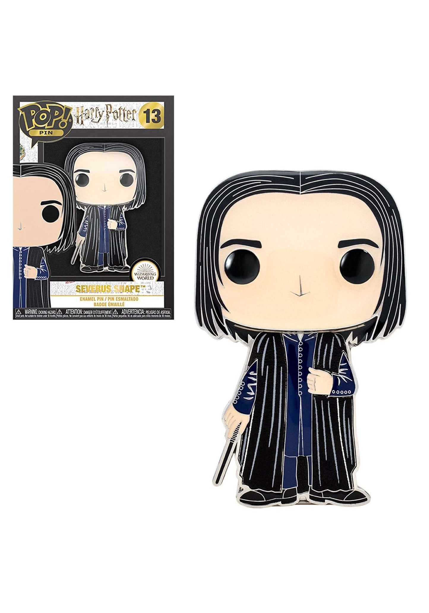 Harry Potter 3 Inch Funko Pop Pin | Severus Snape