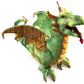 Folkmanis Wyvern Dragon Hand Puppet, Green, White