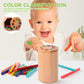 Montessori Toys For 1-3 Year Old: Wooden Learning Color Sorting Sticks Toys For Toddlers Age 1 2 3, Educational Fine Motor Devel