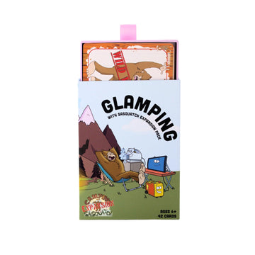 Camping With Sasquatch By Big Discoveries - A Family Card Game With A Roar! | Fun Rummy Meets Slapjack Card Games For Kids, Teen