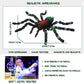 Flormoon Spider Toys, Realistic Rubber Tarantula Figurines For Halloween Decor, Trick Joke Props, Birthday Party Cake Topper Gift For Boys And Girls