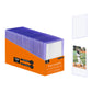 Qtyord 200Pcs Top Loaders For Cards (100Pcs Hard Plastic Card Holders & 100Pcs Penny Card Sleeves) 3 X 4 Toploaders, Card Protec
