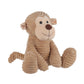 Apricot Lamb Plush Corduroy Monkey Stuffed Animal, Soft Cuddly 12" Medium, Apricot Color, Perfect for Kids