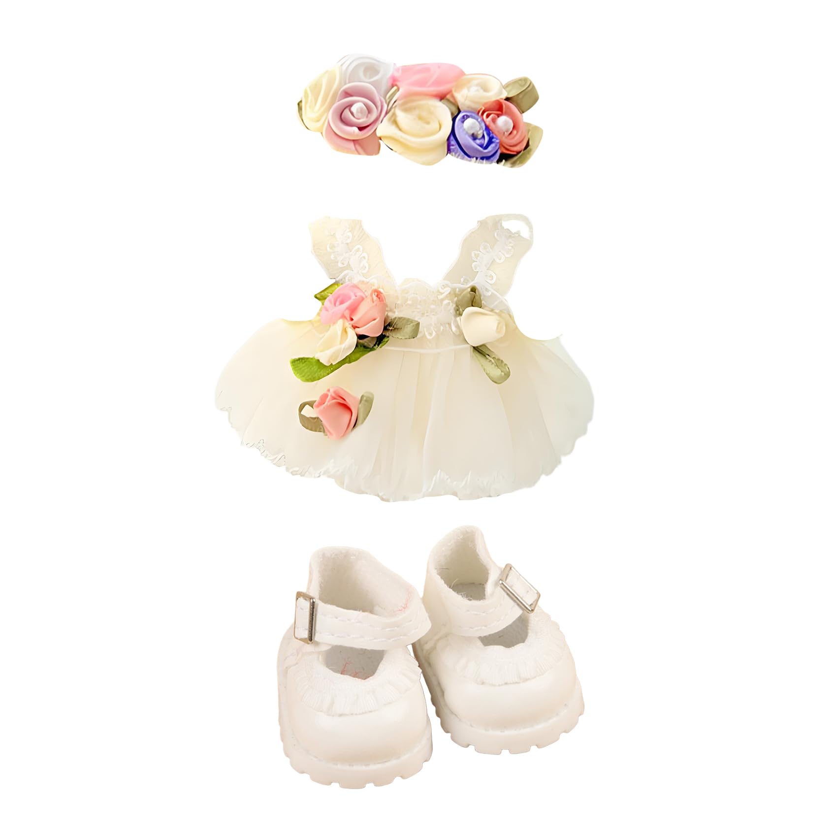 Designed For Labubu Clothes, Adorable Chic Dress Set Comptible With 17Cm Labubu Dolls, Doll Clothes Compatible With Labubu Acces