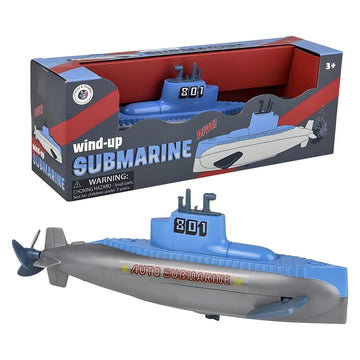 Forest & Twelfth Wind-UP Submarine Baby Bath Toys Fun Water Toys, Ideal as Toddler Pool Toys, Cool Diving Submarine Toy for Wate