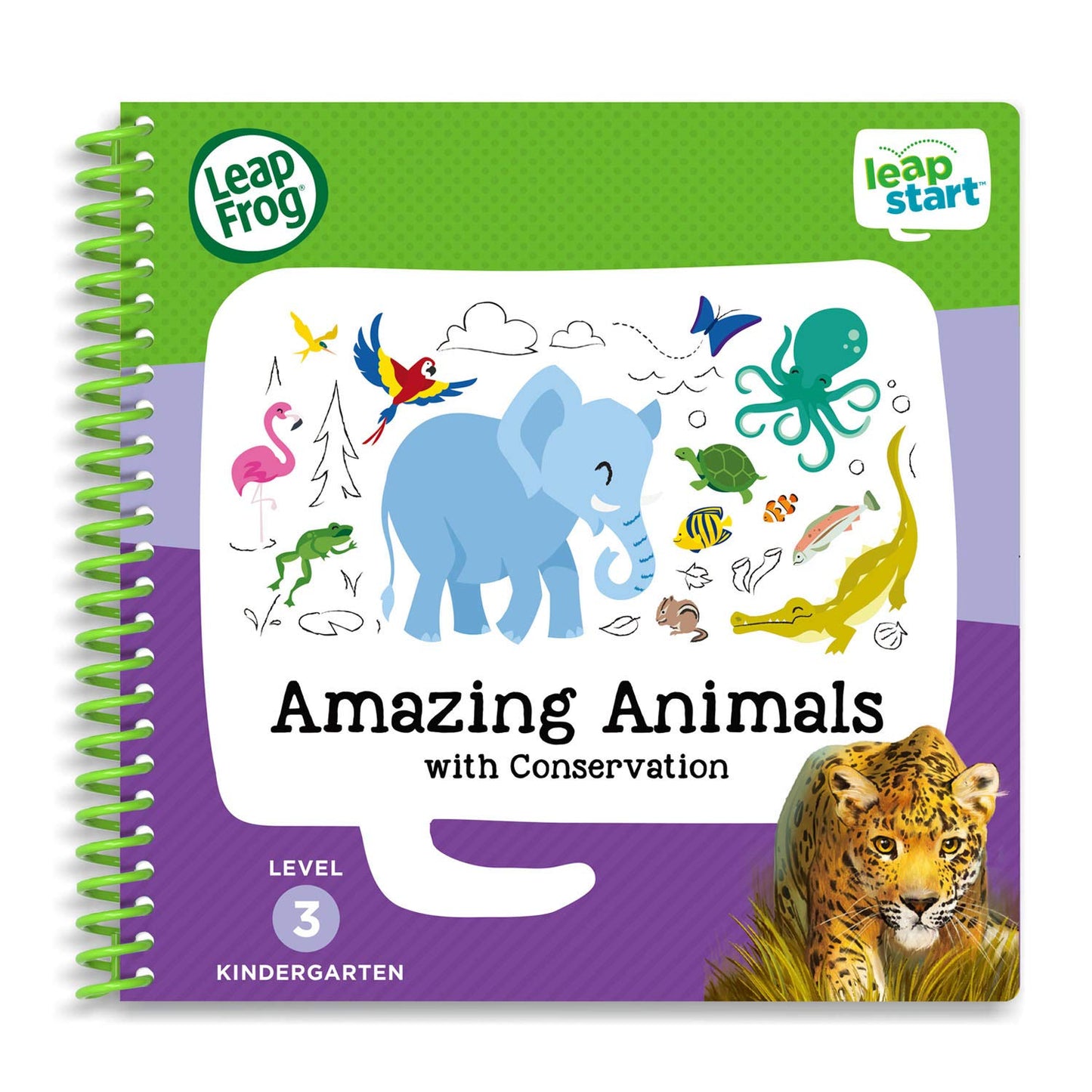 LeapFrog LeapStart Kindergarten Activity Book: Amazing Animals and Conservation