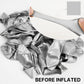 PartyWoo Metallic Silver Balloons - 140 pcs Pack in 18", 12", 10", 5" Sizes, Rubber Material, Perfect for Party Decorations, Silver-G102