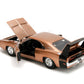 Jada Toys Bigtime Muscle 1:24 1969 Dodge Charger Daytona Die-Cast Car - Opening Doors, Hood, Trunk, Rubber Tires(Candy Copper)