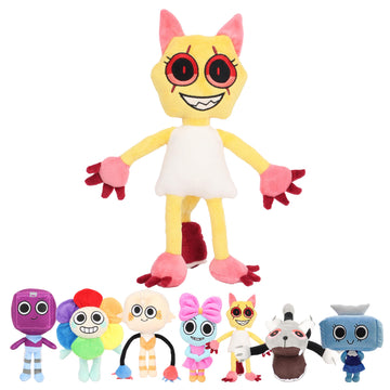 CUIGSRO Dandy's World Plush, 13.8'' Dandy World Scraps Plush Toys for Fans and Friends(Yellow)