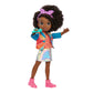 Mattel Karma'S World Fashion Pack With Karma Grant Doll, Clothes & Accessories, From School To Stage Set With 14 Pieces, Dark Br