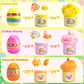 Prefilled Easter Slime Eggs With Butter Slime & Charms - Perfect For Kids Easter Party Favors,Egg Hunt, Basket Stuffers & Classr
