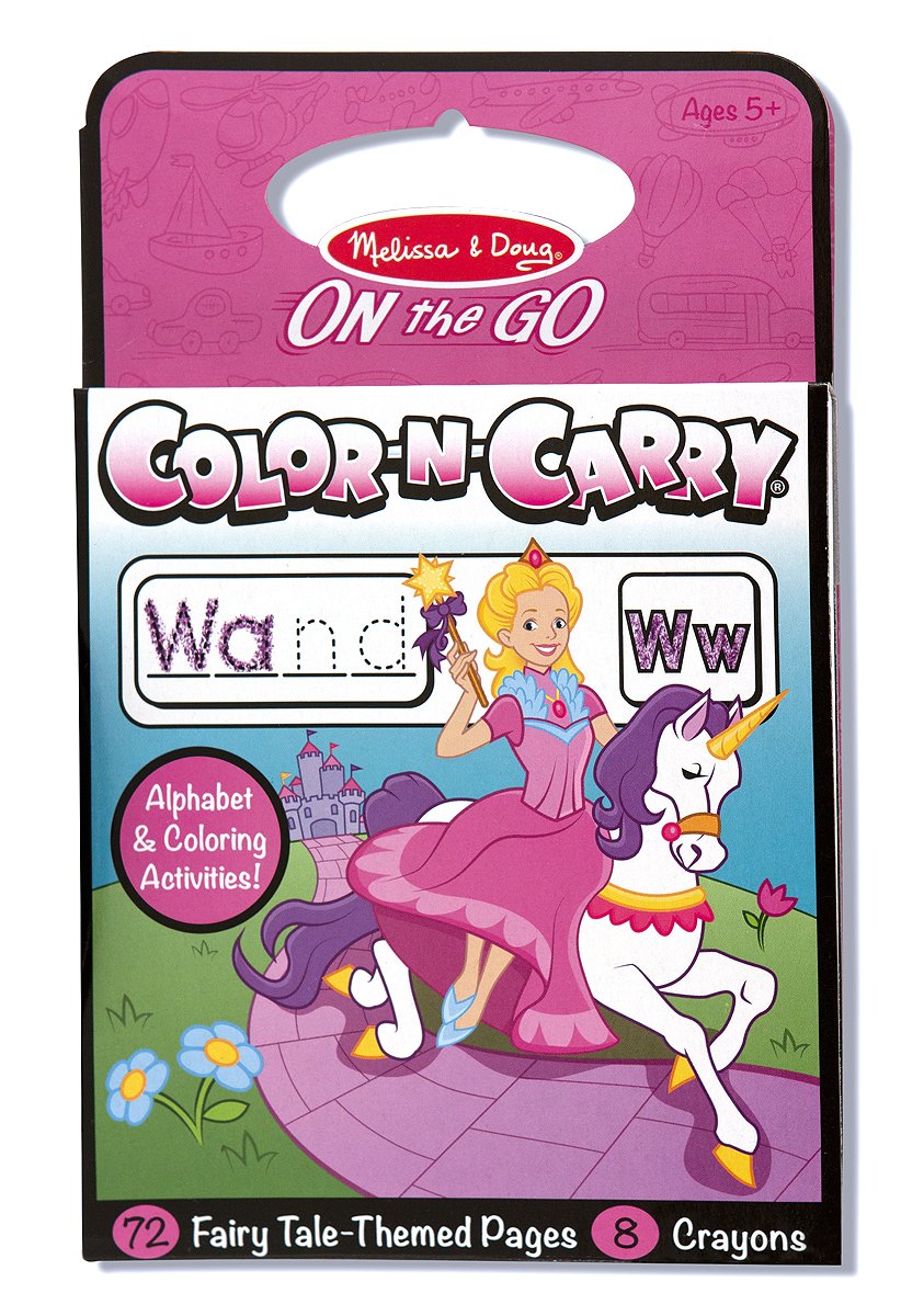 Melissa & Doug Color N Carry - Fairy Tale