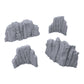 Endertoys Volcanic Rock Wall Set A, 3D Printed Tabletop Rpg Scenery And Wargame Terrain For 28Mm Miniatures