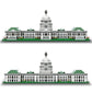 SEMKY Micro Mini Blocks United States Capitol Famous Landmark Model Set (2888Pieces) -Building and Architecture Toys Gifts for Kid and mature-themed