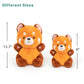 Adorlynetty Big Red Panda Stuffed Animal Panda Plushie Red Panda Plush Toy Gift For Kids Girlfriend Birthday Panda Plush