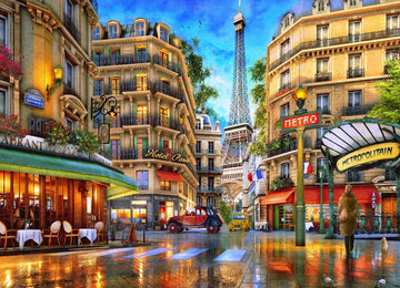 Vermont Christmas Company Paris Reflections Jigsaw Puzzle 1000 Piece