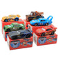 Iyzevk 6 Pcs Car Toys, Car Movie Die-Cast Toy Car Set, 1:55 Ratio, Birthday Gifts For The Kids (6 Pieces)
