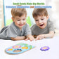 Lasoba Kids Puzzles - Wooden Color Shapes Puzzles For Toddlers Ages 3-6, Montessori Toys, Great Gifts For 3+ Year Olds (Flowers)
