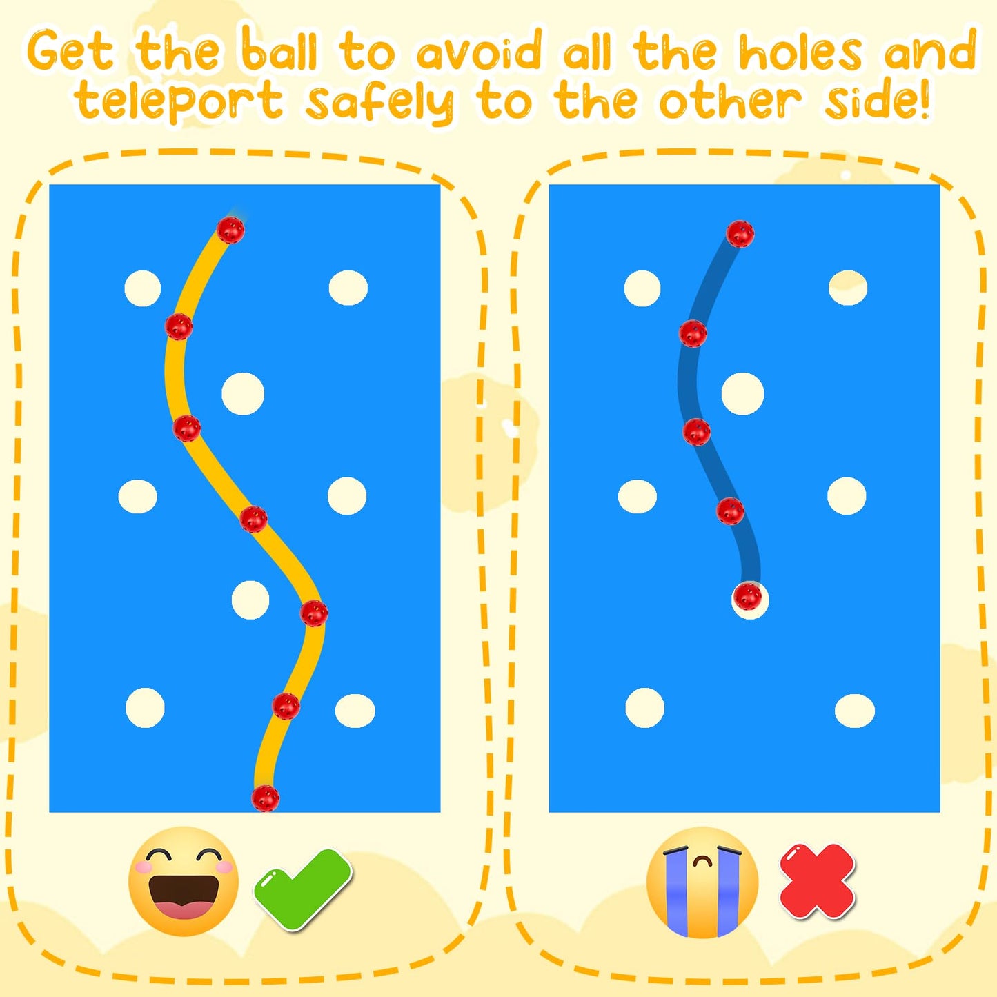 Sonyabecca Hole Tarp Team - Blue Building Game Props Outdoor Fun Equipment - Passing & Dribbling - 98''L x 71''W