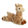 Aurora Adorable Mini Flopsie Louis Llama Stuffed Animal - Playful Ease - Timeless Companions - Brown 8 Inches