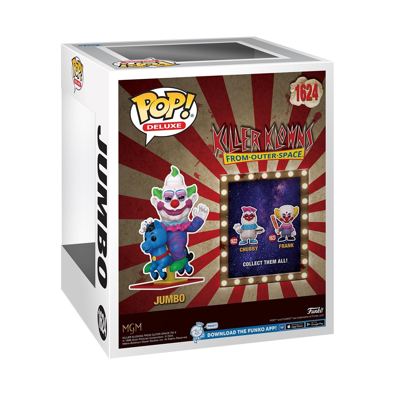 Funko Pop! Deluxe: Killer Klowns From Outer Space - Jumbo- Collectable Vinyl Figure - Gift Idea - Official Merchandise - For Kids & Adults - Horror Fans - Model Figure For Collectors