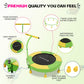 Skybound 36 Inch Indoor Trampoline For Kids - Kids Trampoline Indoor With Handle - Toddler Trampoline With Upgraded 2.0Mm Steel
