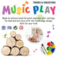 Looikoos Baby Musical Instruments For Toddlers,Wooden Percussion Instruments Tambourine Xylophone Toys For Kids Preschool Education Early Learning Musical Toy For Boys And Girls