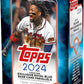 2024 Topps Series 1 Baseball Value Box - 7 Packs Per Box, Medium, Blue