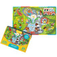 Upbounders Splash Parks And Ice Cream Cones - Double-Sided 24 Piece Kids Puzzle - Colorful Preschool Puzzle For Toddlers Ages 3+ (Multicultural)