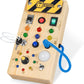 Little Explorer LED Busy Board Montessori Sensory Toy for Curious Toddlers: Fun & Educational For Toddlers & Pre Schoolers