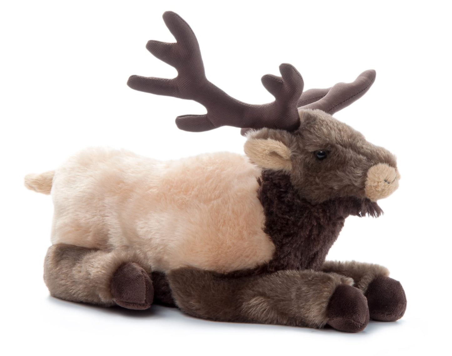 The Petting Zoo Elk Stuffed Animal, Gifts For Kids, Wild Onez Zoo Animals, Elk Plush Toy 12 Inches