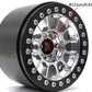 TxXrcss 200g Super Heavy Duty RC 2.2 Beadlock Wheels 1/10 Crawler Upgrade RC Wheel 4pcs Rims Hub for Axial SCX10 Trx4m (Silver B