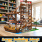 Sosuy Roller-Coaster Building Set, Electric Motorized Amusement Park Toy, Large 2174pcs, Plastic, for Kids Ages 6+