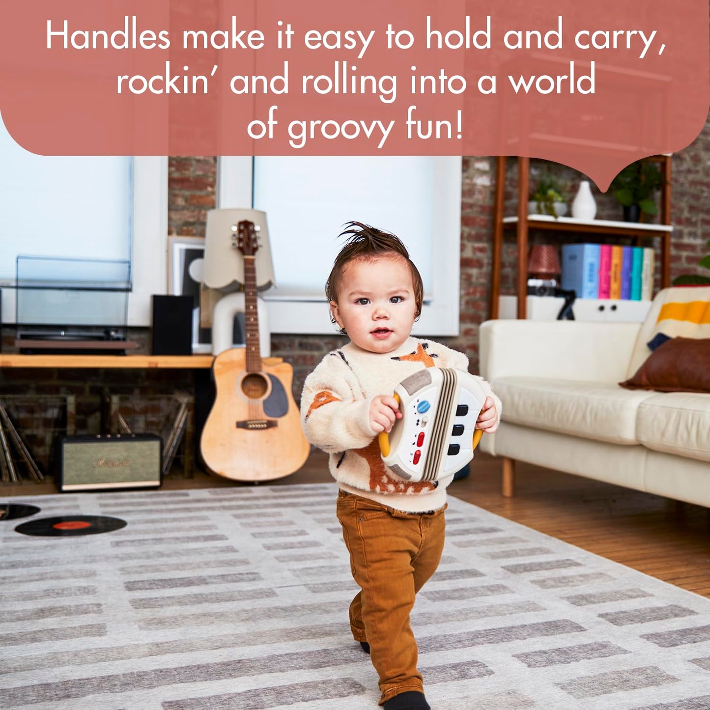 Tiny Love Tiny Rockers Accordion Baby Learning Toy