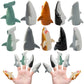 Kiddie Play Finger Puppets For Kids, 10 Pc Sharks Puppets Rubber Set For Story Time And Bath Toys
