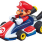 Carrera First Nintendo Mario Kart Slot Car Race Track - Includes 2 Cars: Mario And Luigi And Two-Controllers - Battery-Powered Beginner Set For Kids Ages 3 Years And Up, 20063028
