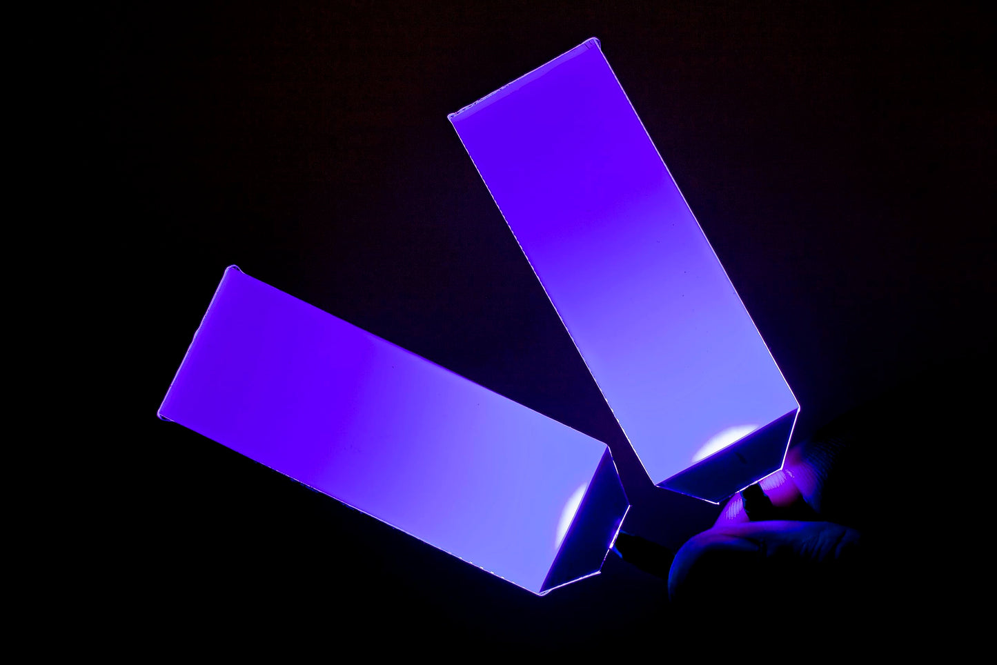 mlnyitus [Violets] Flexible Helmet Decorations led Lights Flexible Cosplay DIY kit Decorations RGB Light Superhero for Men Gifts