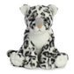 Aurora Snow Leopard Stuffed Animal - 12 Inch White - Polyester - Model 80942 - Learning Fun for Global Exploration