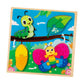 MerishoppWood Puzzle Gifts Portable Hands On Learning Fine Motor Skills Jigsaw Puzzle Moth|Baby|Toys For Baby|Developmental Baby