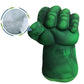 Superhero Gloves For Kids Superhero Toy Superhero Hands Kids Soft Plush Superhero Fists Cosplay For Boy Christmas Halloween Birthday Gift (Green)