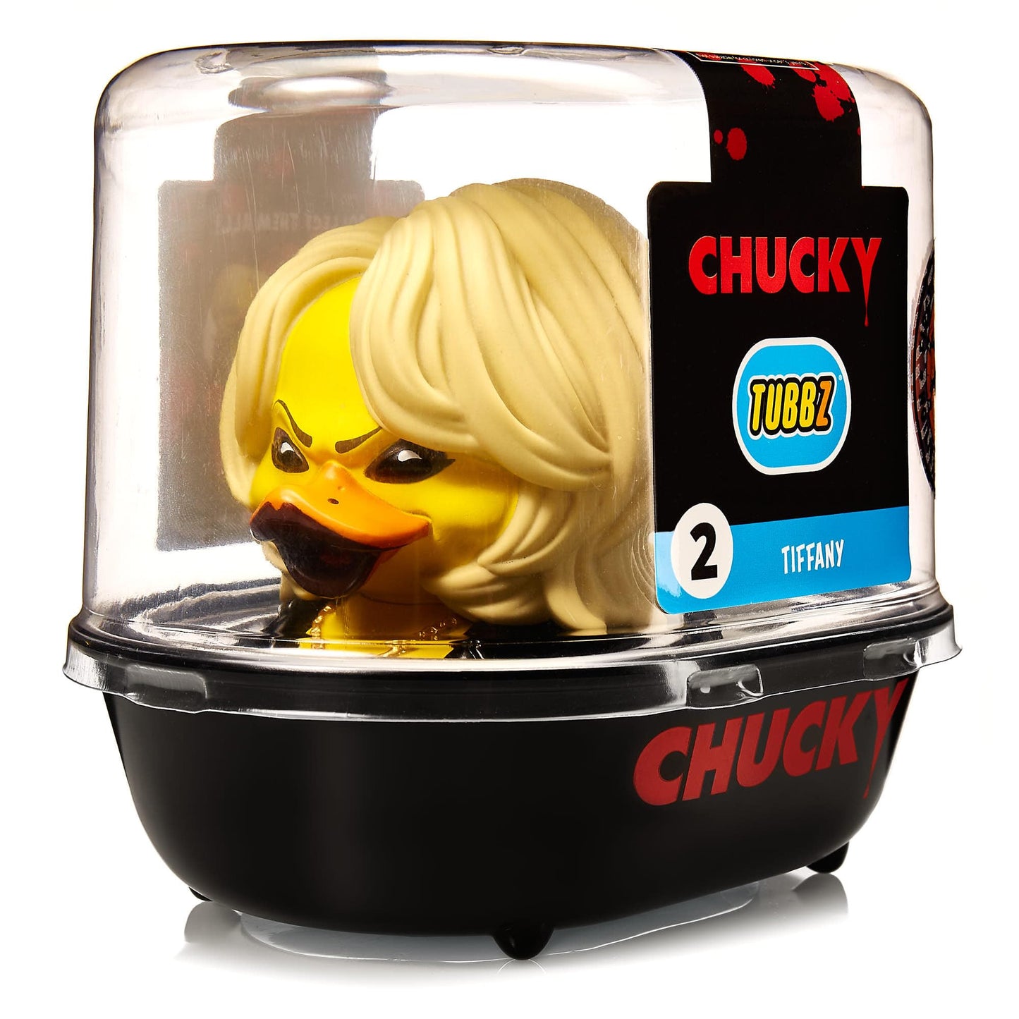 TUBBZ Bride of Chucky Tiffany Valentine Vinyl Duck Figure - NS4188, PVC, Bathtub Color, Official Horror Merchandise